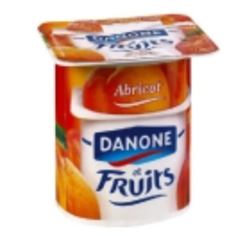 Yaourt danone : danone et fruits 