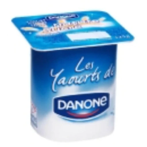 Yaourt danone nature sucré