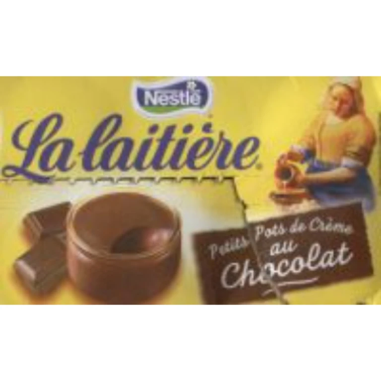 Yaourt au chocolat la laitière 