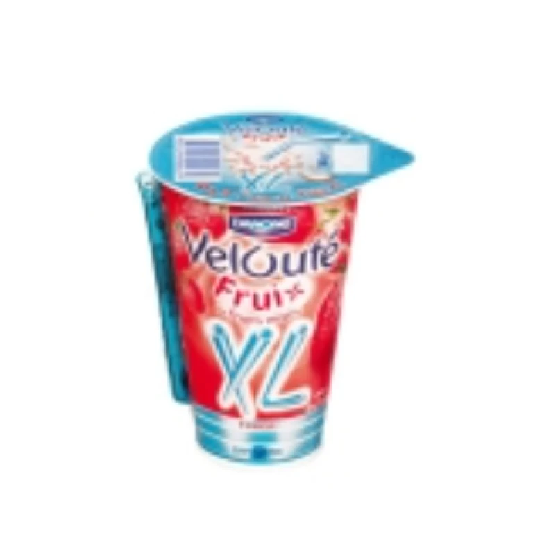 Yaourt danone :  velouté fruix xl fraise 180 g