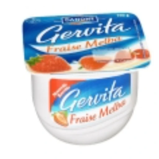 Fromage blanc gervita fraise melba