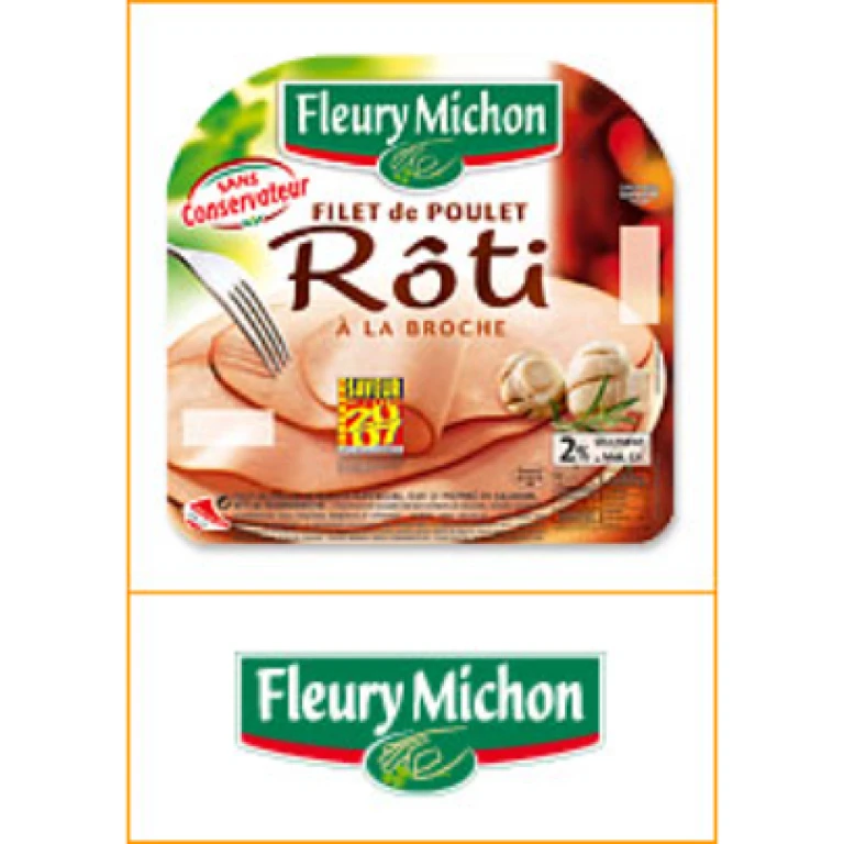 Filet de poulet roti à la broche fleury michon