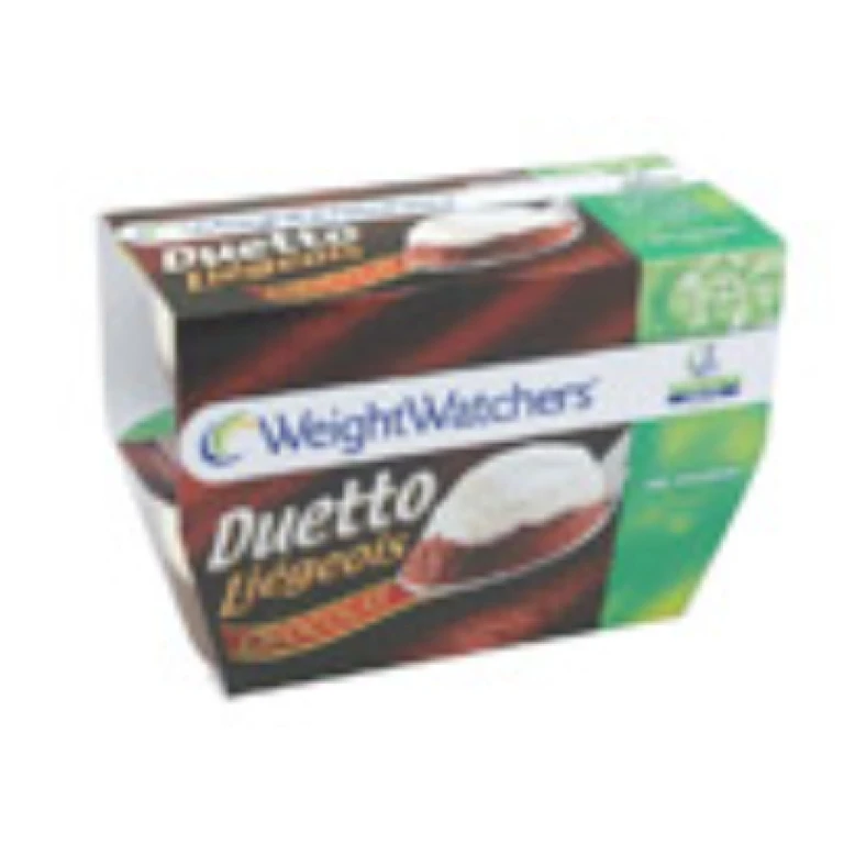 Duetto liégeois chocolat - weight watchers