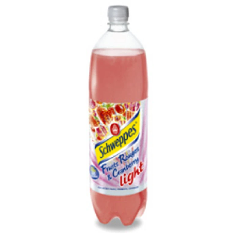 Schweppes fruits rouges et cramberry light 