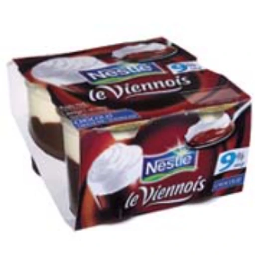 Yaourt nestlé viennois chocolat 