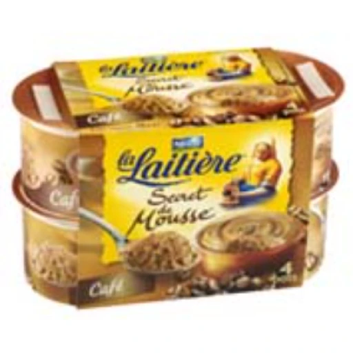 Yaourt nestlé au café