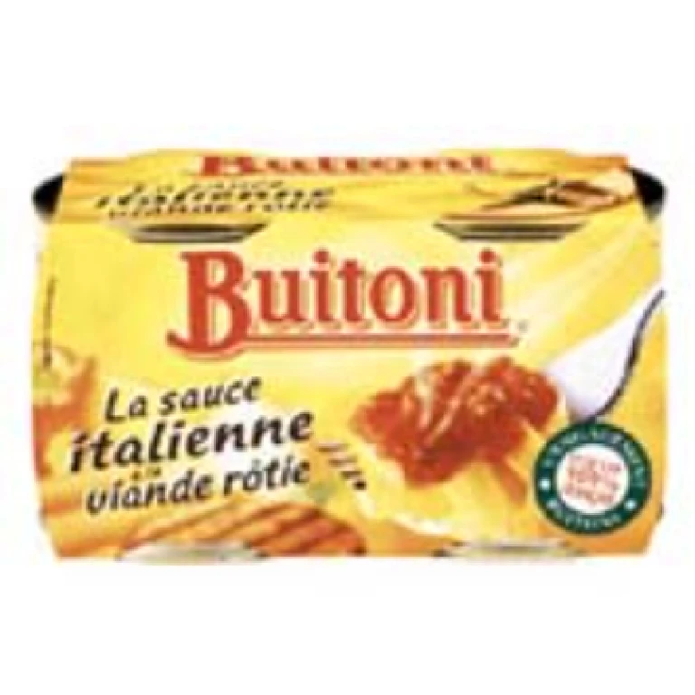 Suace buitoni aux tomates italienne viande rôtie