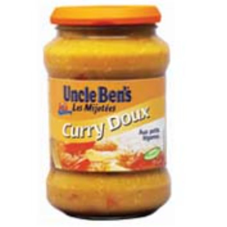 Sauce uncle ben's sauce curry doux