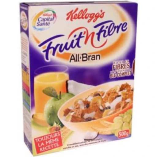 All bran fruits et fibres kellogg's