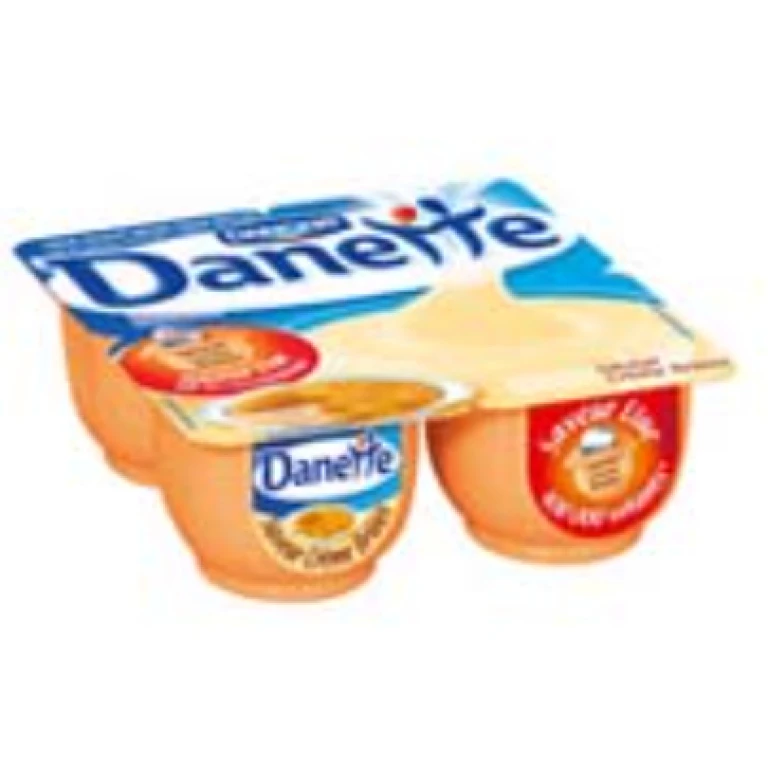 Danette danone dessert à la crème brûlée