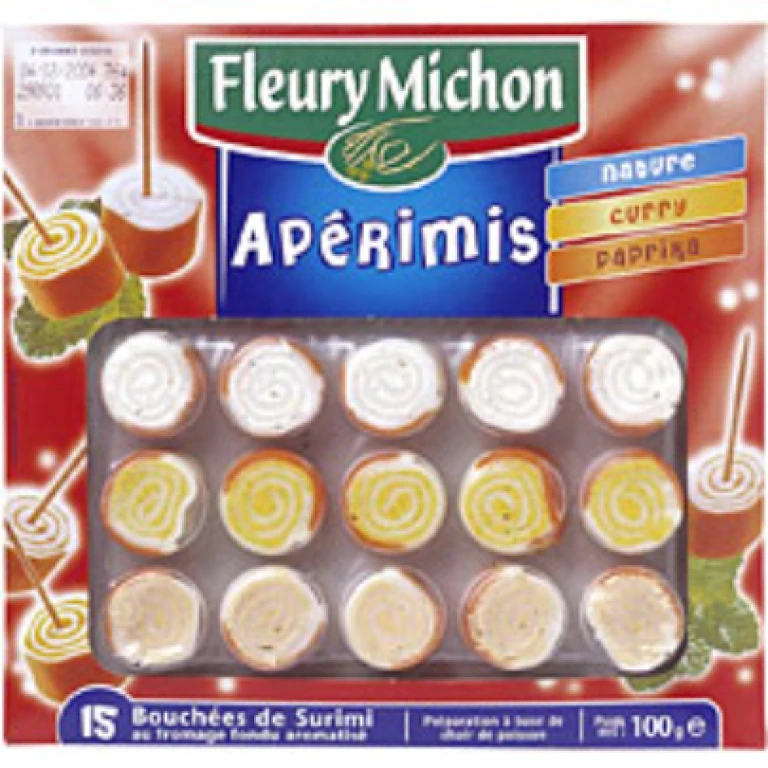 Apérimis (bouchées apéritives au surimi) fleury michon