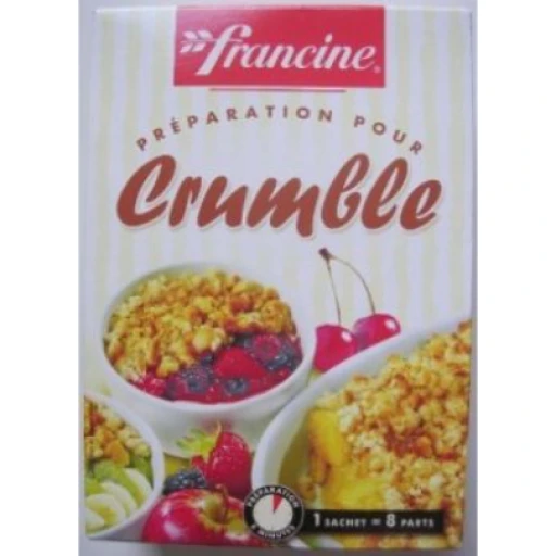 Crumble (préparation pour) francine