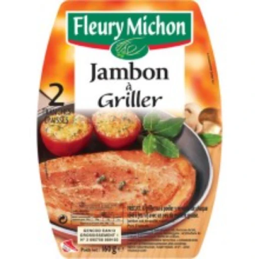 Jambon à griller fleury michon