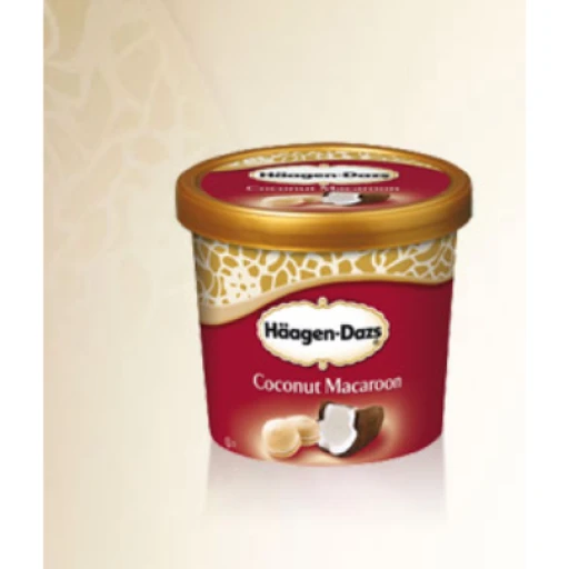 Häagen dazs : coconut macaroon : mini pot (100ml)