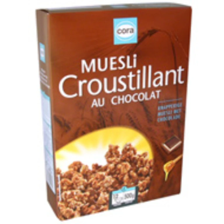 Muesli au chocolat-cora