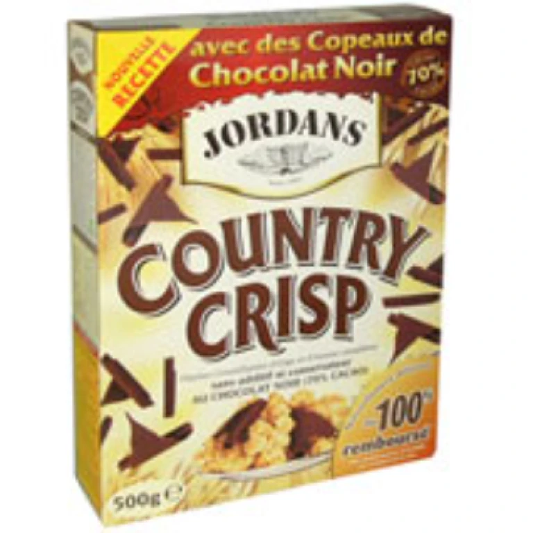 Country crisp chocolat noir