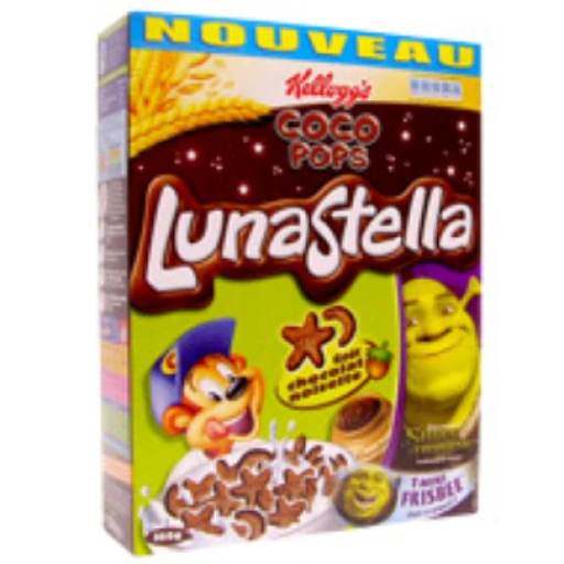 Céréales au chocolat et noisette luna stella