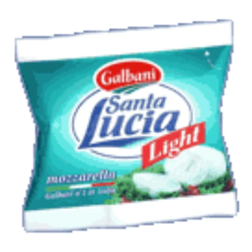 Mozzarella santa lucia light de galbani