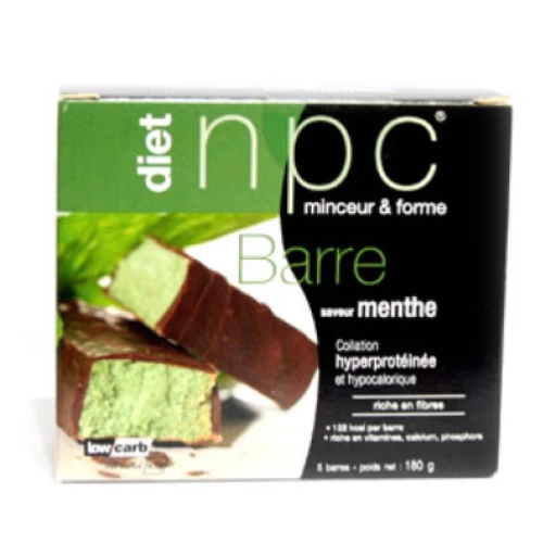 Barre diet npc saveur menthe (36g)