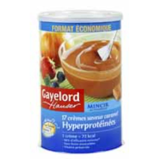 Crème saveur caramel hyperprotéinée gayelord hauser