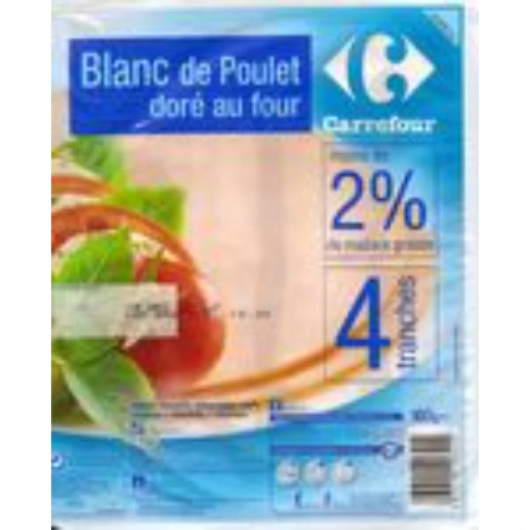 Carrefour blanc de poulet