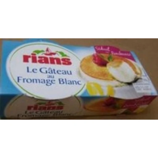 Gateau au fromage blanc rians