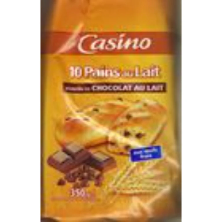 Casino pains au lait avec pépites de chocolat