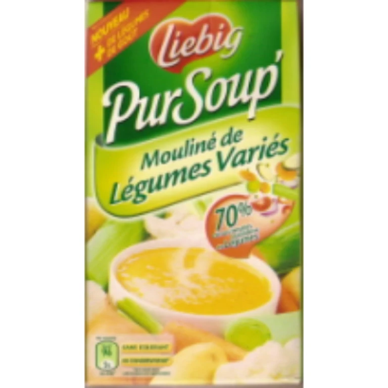 Liebig pur soup' mouliné de légumes variés