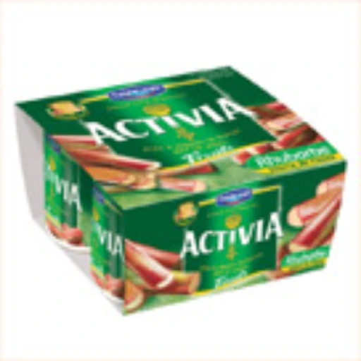 Activia a la rhubarbe