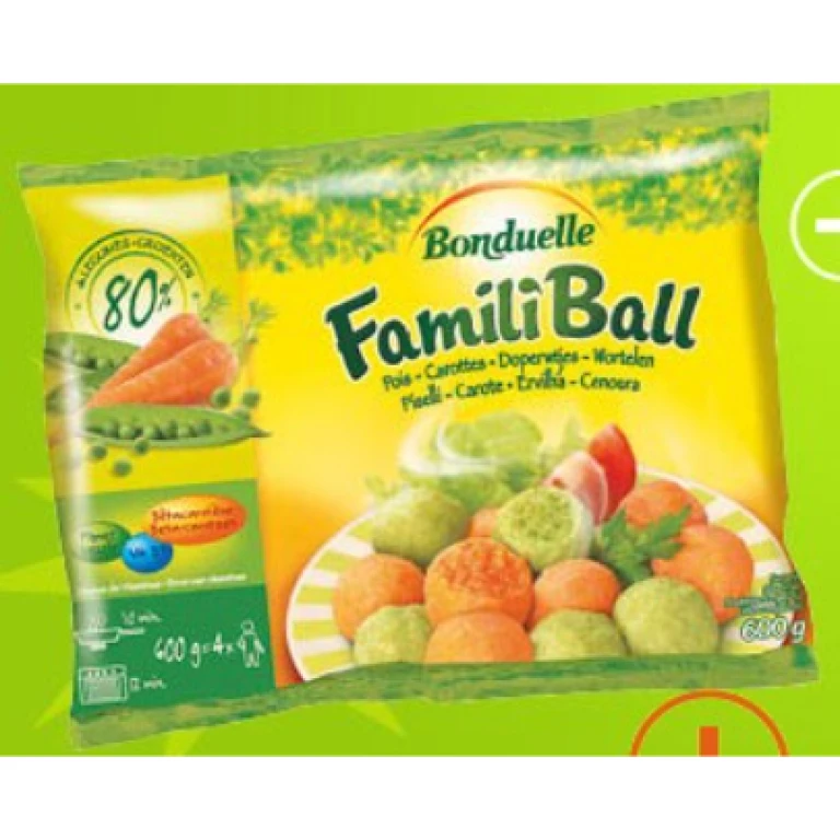 Famili ball pois, carottes - bonduelle