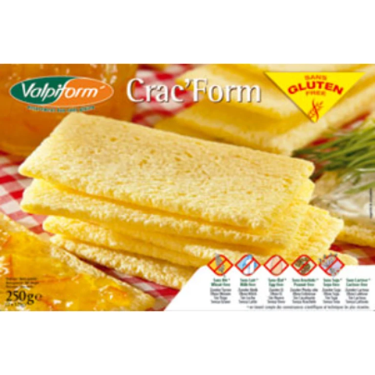 Cracottes allergo crac'form sans gluten