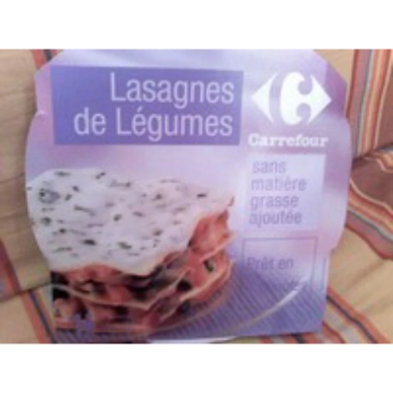 Lasagne de légumes carrefour (300g)