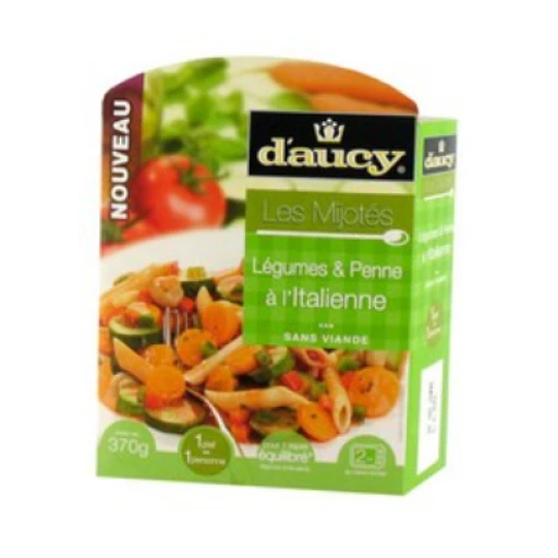 Légumes et penne à l'italienne (370g)