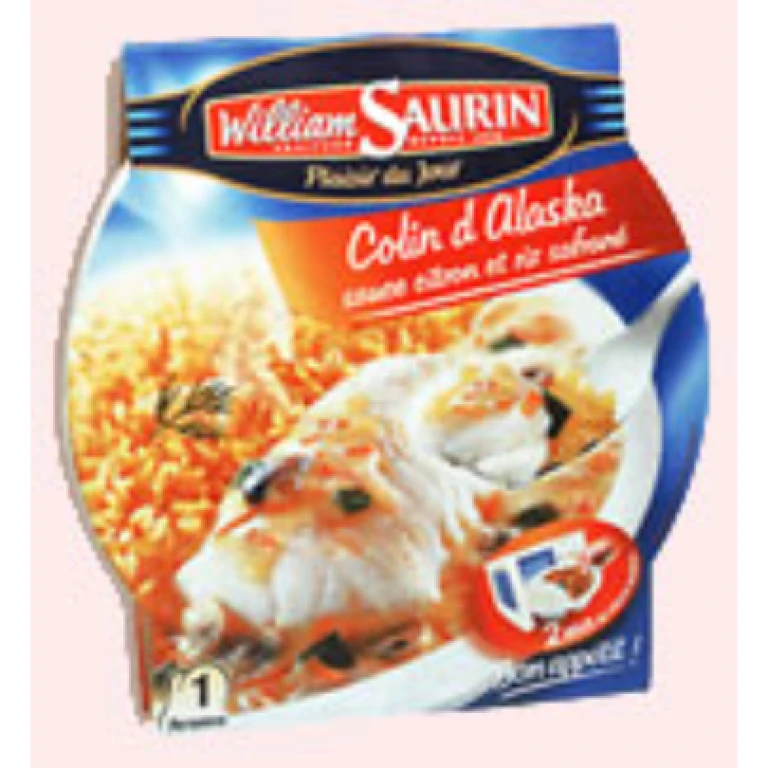 Colin sauce citron et son riz safrané (300g)