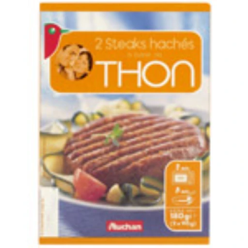 Steack de thon auchan (90g)