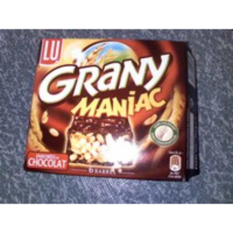 Grany maniac enrobé de chocolat (1 barre : 26g)