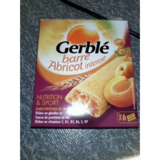 Gerblé barre abricot (1 barre : 35g)