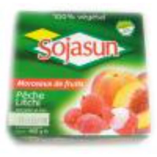 Sojasun pulpe de fruit pêche litchi