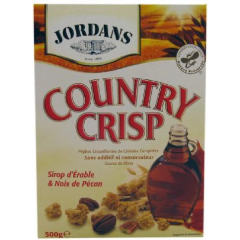 Jordans country crisp sirop d'érable et noix de pécan