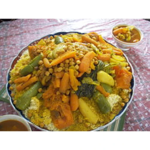 Couscous aux 8 légumes claude léger