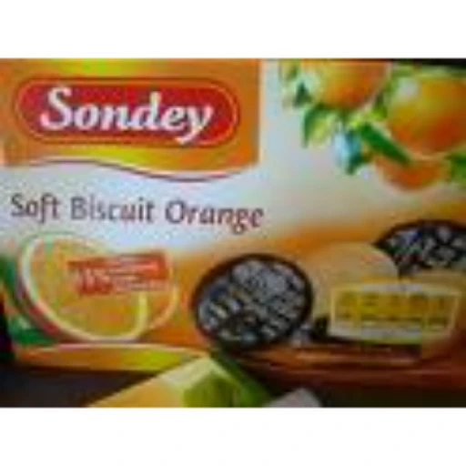 Biscuit orange sondey