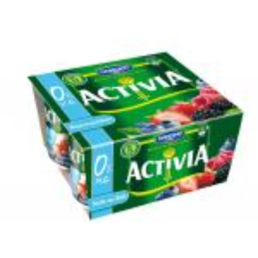 Activia fruits des bois 0%