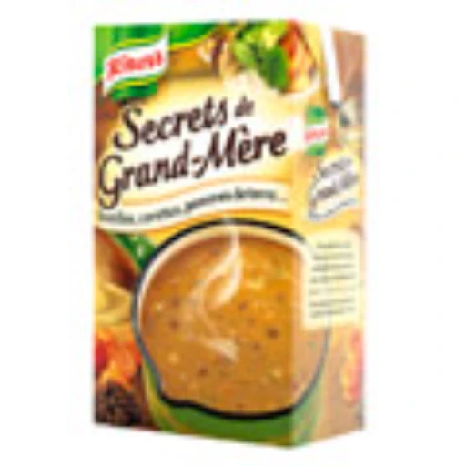 Soupe knorr lentilles carottes pdt