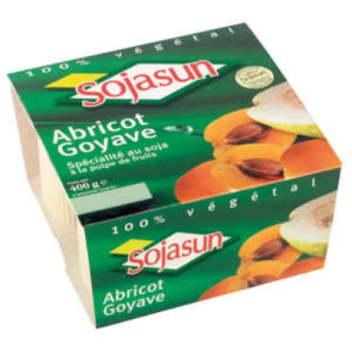 Sojasun pulpe de fruit abricot goyave