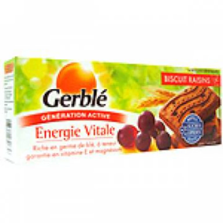 Biscuit gerblé raisin