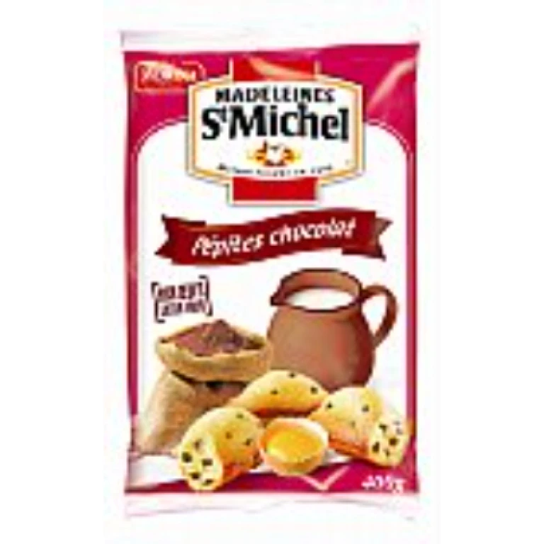 Madeleine st michel aux pépites de chocolat