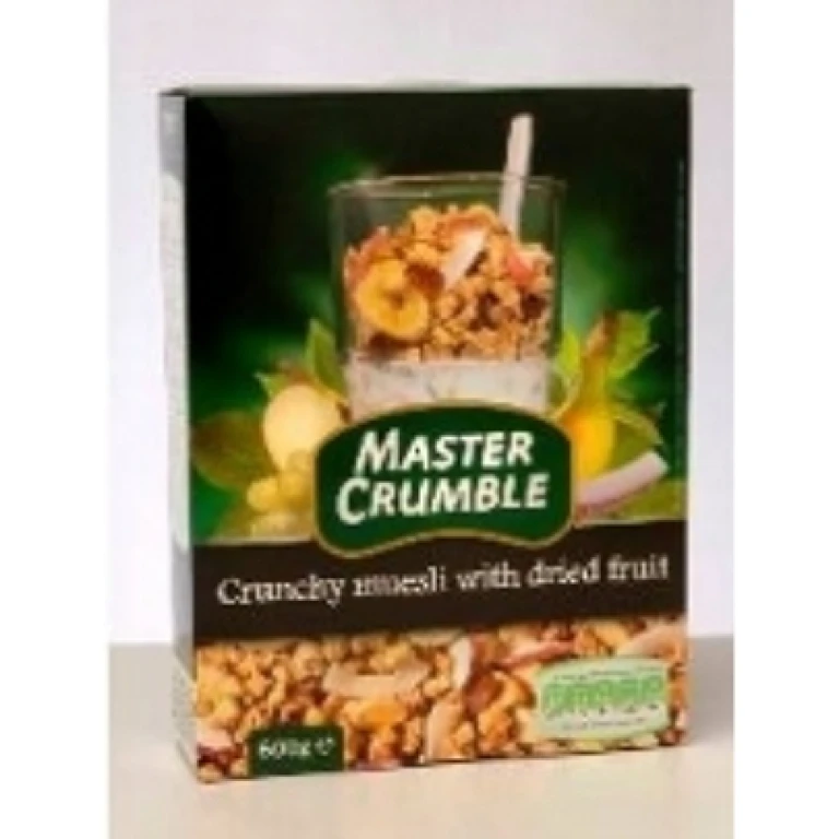 Master crumble - crunchy muesli with dried fruit