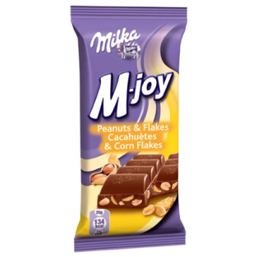 Chocolat milka cacahuètes & céréales