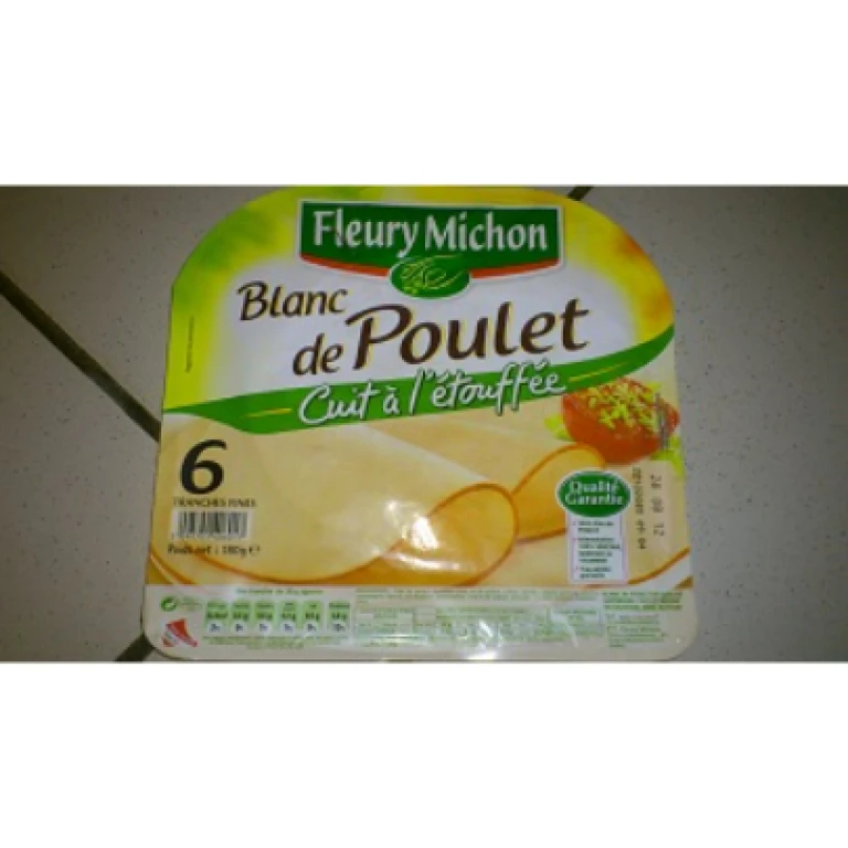 Blancs de poulet fleury michon cuit a l'etouffée