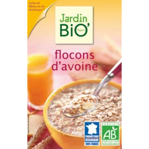 Flocon d'avoine jardin bio